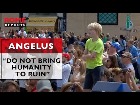 The Pope's harsh words against war in #Ukraine: “Do not bring humanity to ruin”