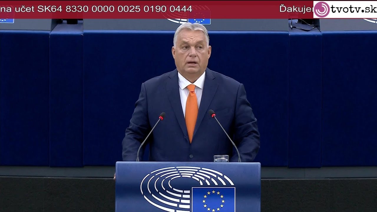 PREJAV VIKTORA ORBÁNA V EP, KTORÝ ROZČÚLIL VON DER LEYEN