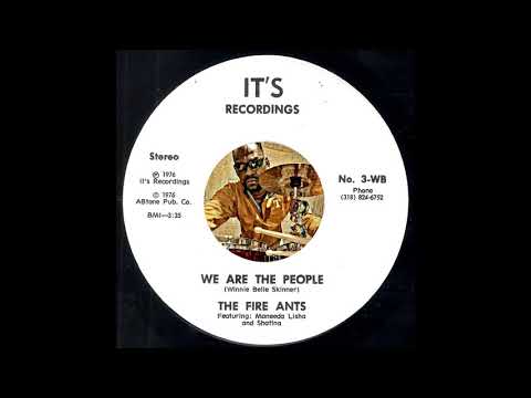 The Fire Ants - We Are The People [It's Recordings] 1976 Obscure Kids Funky Soul 45