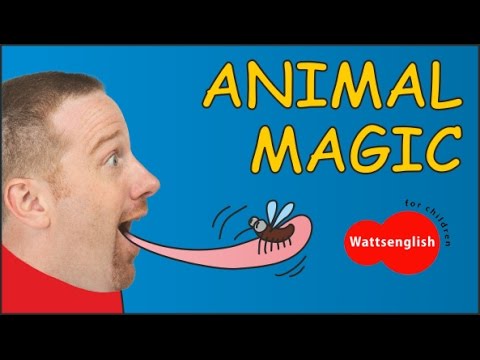 Animal Magic English Story for Children + Tips for Teachers| Steve and Maggie for Kids