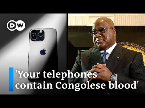 Exclusive: Congo President Tshisekedi accuses Apple of using smuggled minerals | DW News