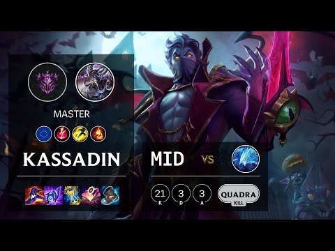 Kassadin Mid vs Anivia - EUW Master Patch 10.25