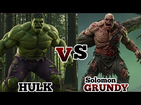 HULK vs SOLOMON GRUNDY – The Monster Clash No Comic Ever Dared to Tell!