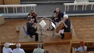 Corineus String Quartet play Schubert Quartettsatz in C minor