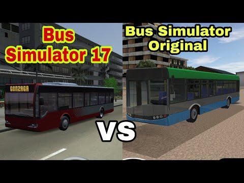 Comparing Bus Simulator Original (BSO) VS Bus Simulator 17 (BS17) Android/iOS Comparision