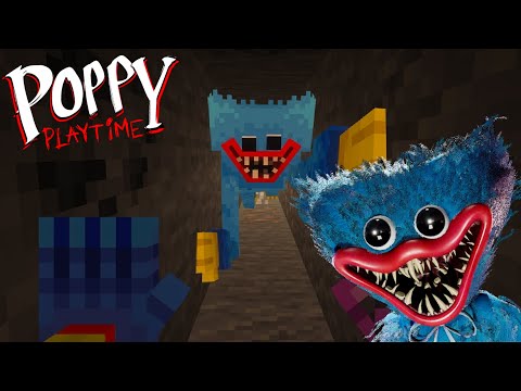 Poppy Playtime x Minecraft ตุ๊กตาอยากจะกอดคุณ! Huggy & Friends