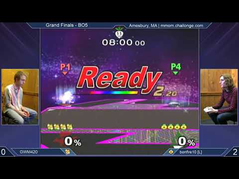 MMOM180 SSBM - GWM420 (Fox) vs. bonfire10 [L] (Sheik) - Melee GF