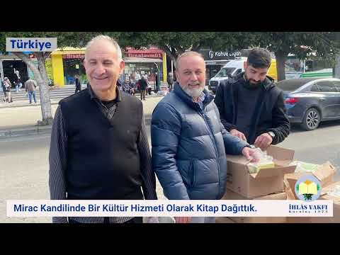 Mirac Kandili Kitap Dağıtımı 2025