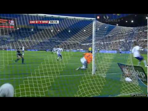 ZARAGOZA vs. REAL MADRID 1:2 RAUL GOAL 24/04/2010