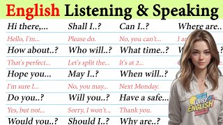 🔥1000 question answers to speak English Easily and Fluently / B1 English Listening Practice