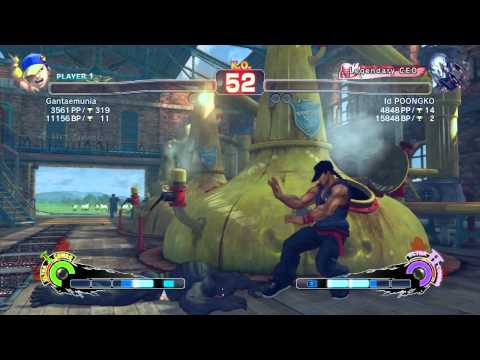 SSF4 AE: Poongko (Seth) vs Gantaemunia (Yun) - Ranked Match (720p HD)