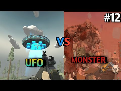 UFO DAN MONSTER BESAR MUNCUL!!!-THE WALKING ZOMBIE DEAD 2 PART 12