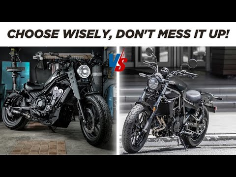 Honda Rebel 500 vs. Kawasaki Eliminator 500 (2025) | Ultimativer Cruiser-Vergleich!