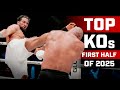 The BEST KNOCKOUTS From The First Half Of 2025 In GLORY Kickboxing