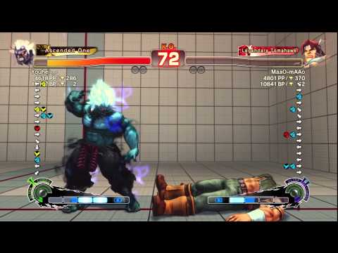 Youhei-_- [Oni] vs. MaaO-mAAo [T. Hawk] - BACH0307 [Ryu] vs. mi-chan0406 [Ibuki] | SSF4 AE