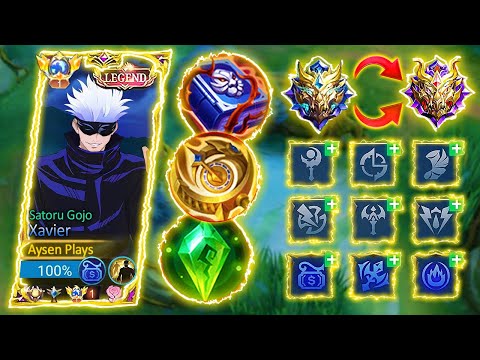 NEVER UNDERESTIMATE THIS XAVIER NEW 1 HIT BUILD! 😱 | XAVIER BEST BUILD AND EMBLEM 2023 | MLBB