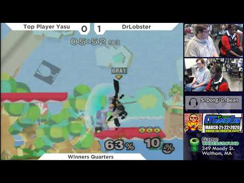 Mass Madness 30 SSBM - Yasu (Marth, Fox) vs. DrLobster (Sheik) - Melee WQF