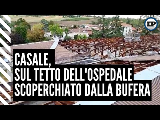 Maltempo, la conta dei danni: Cirio all’ospedale di Casale