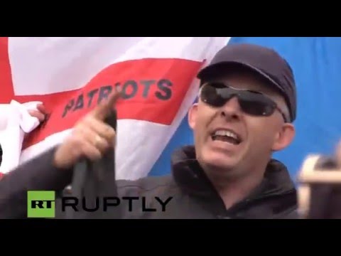 2016 04 02 Dover Speeches Nationalist UNITY anti-refugee demo SEA BM SDL NF etc