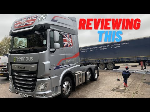 reviewing the new Daf XF....