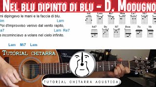 Nel blu dipinto di blu (Volare) - Tutorial Chitarra Accordi