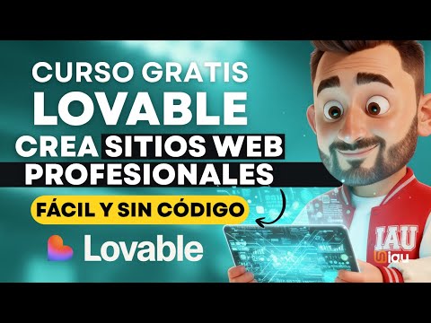 Curso de Lovable GRATIS Crea sitios web con IA paso a paso 2025