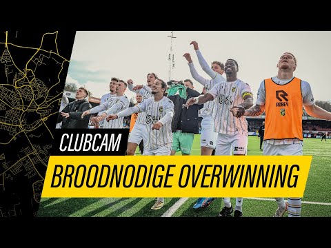 CLUBCAM | Broodnodige overwinning in Rotterdam 💪
