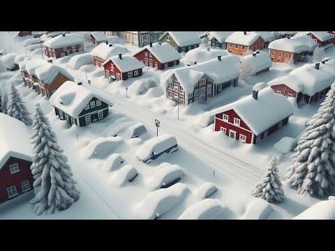Sweden Snow Storm 2026 | Snökaos Göteborg Snö