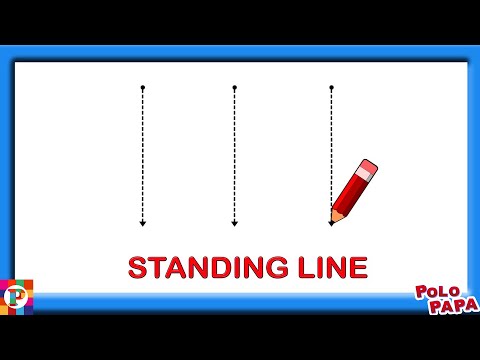 Standing Line | Sleeping Line | Slanting line | Curves | Pattern writing | Pre writing skills