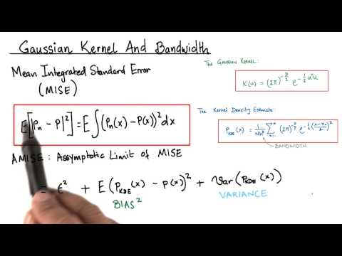 MISE and AMISE - Model Building and Validation