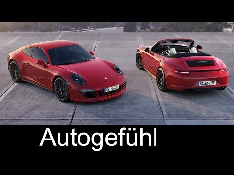 All-new Porsche 911 Carrera GTS & 2015 Porsche 911 Carrera GTS Cabriolet first look - Autogefühl