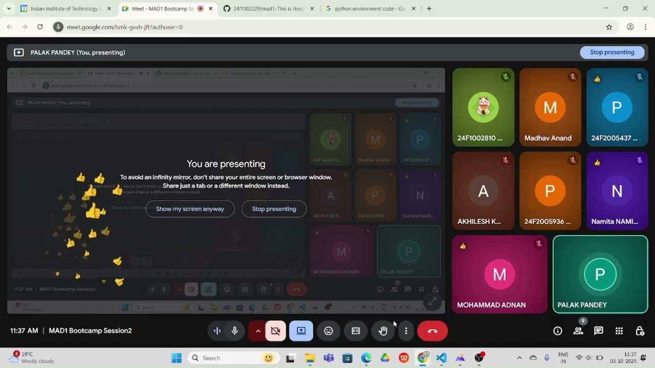Mad1 project session 1 | how to make database | Mad1 Project Bootcamp | database with python coding