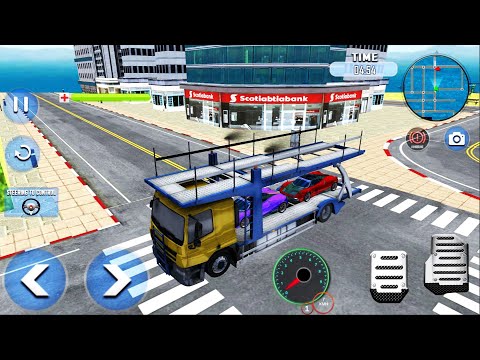 Airplane Pilot Car Transporter #1 - Driving Game Simulator Android Gameplay
