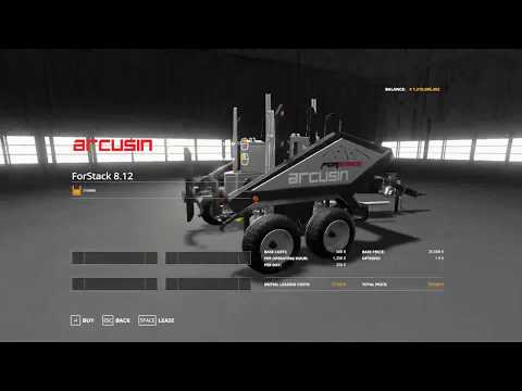arcusin ForStack 8.12 (Farming Simulator 2019)