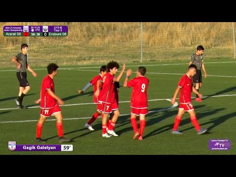 Ararat 08 (2-0) Erebuni 08 (28.10.22) 2022-23 AJC U15-B, Tour 5