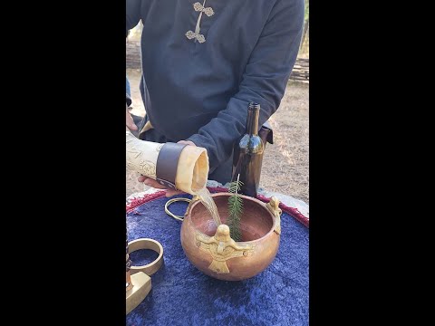 Norse Pagan Blot to Ullr #shorts