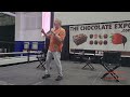 Barry Williams aka Greg Brady Performs Sunshine Day at Chocolate Expo, NY