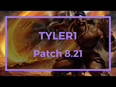 [Tyler1] ADC Draven vs Xayah - Patch 8.21