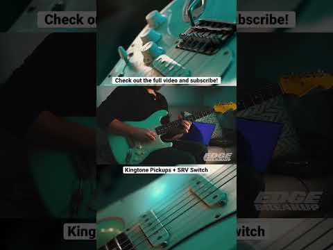 Improve your Strat tone! Kingtone Pickups & SRV Switch 🔥 #guitarpickups
