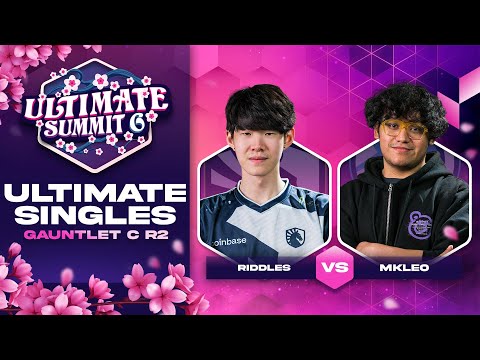 Riddles vs MkLeo - Gauntlet C Ultimate Summit 6 - SSBU Singles | Kazuya vs Joker