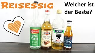 Reisessig Test Vergleich - Zum Sushi Reis würzen