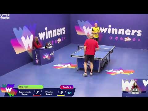 WINners CUP table 2  10.12  Zaporozhets Roman - Priadko Sergei  11:30