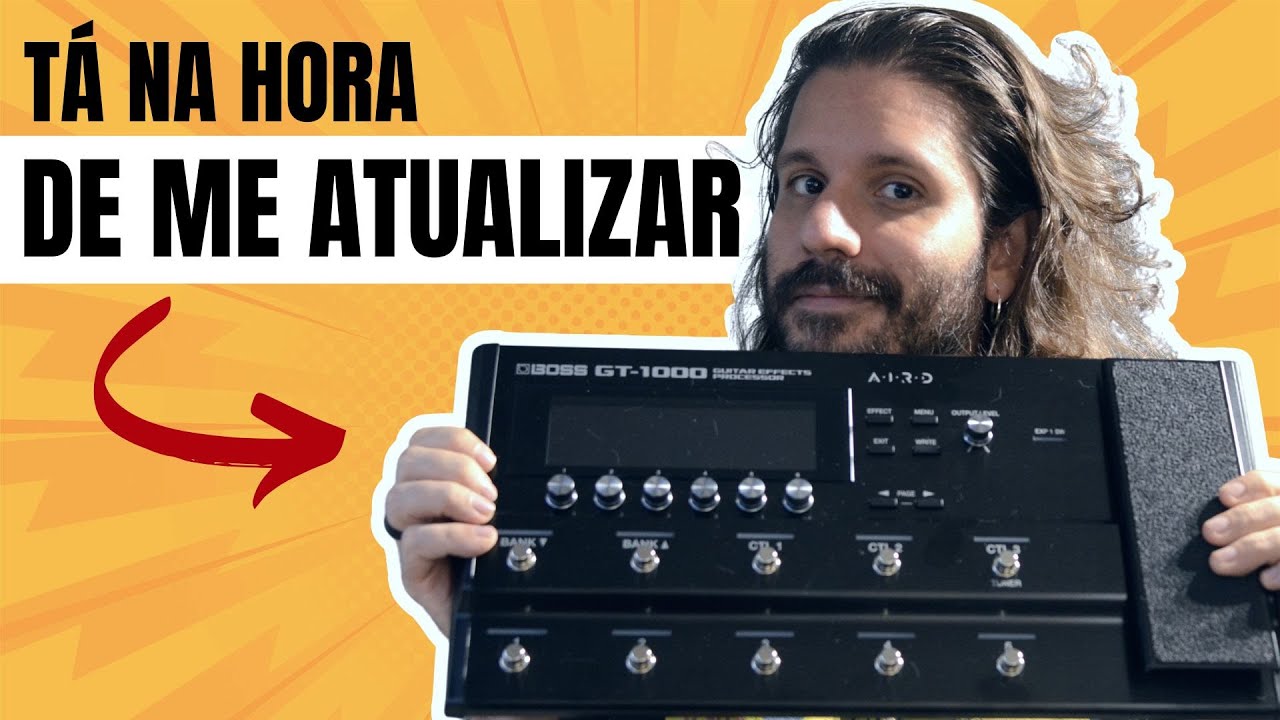Testei a BOSS GT1000 e ela MUDOU O JOGO para mim!