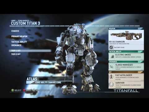 Titanfall - Titan Loadouts