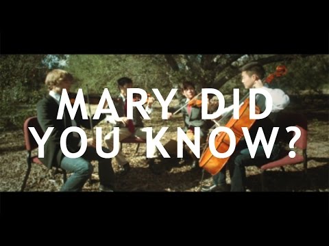 Mary Did You Know? - String Quartet PTX Cover