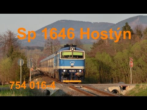 Sp 1646 Hostýn, 754 016-4, trať 323