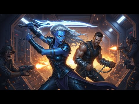 Alien Warrior Queen’s Ship Ambushed by Pirates—Human Prisoner Breaks Free to Save Her | HFY