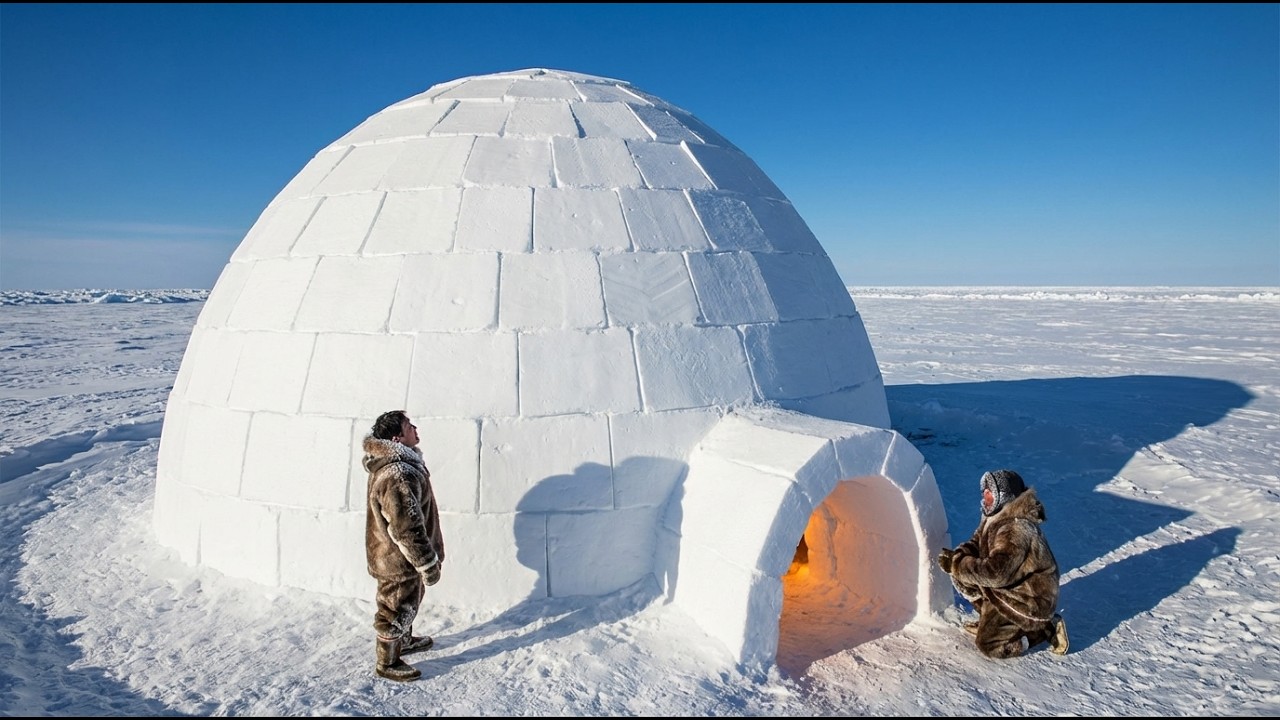 Why Inuit Igloos Stayed Warm in –50°C Brutal Arctic Winters | Architecture Documentary