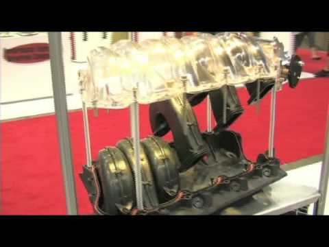FAST New LSXR Manifold, EZ EFI, and Air Fuel Meter, SEMA 08