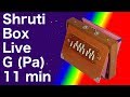 Shruti Box Drone G (Pa) - mp3 download available